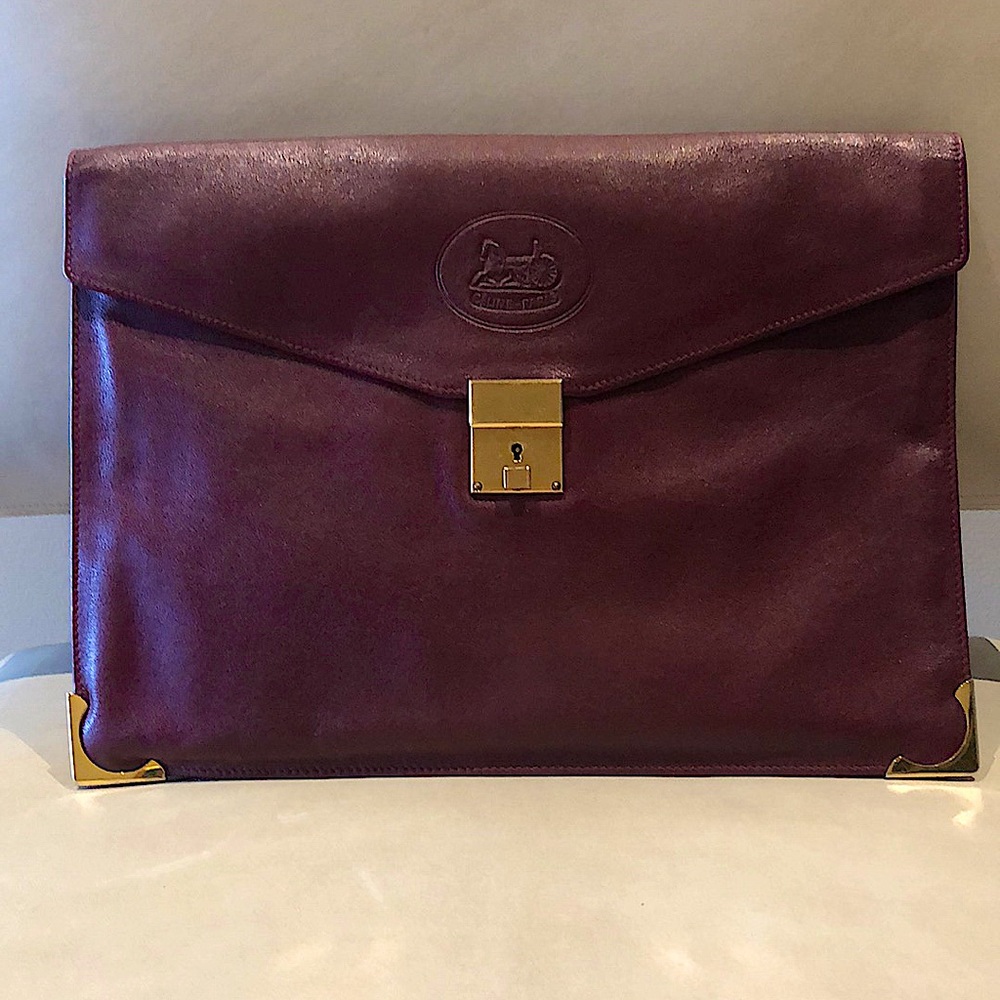 Vintage Portfolio Clutch
